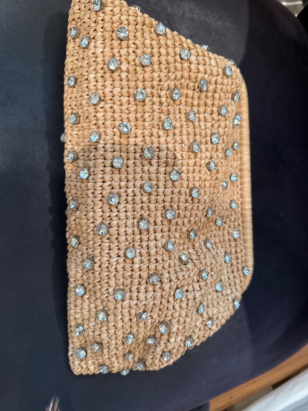 BTB Los Angeles, honey briar crystal clutch never worn NWOT - Picture 3 of 6